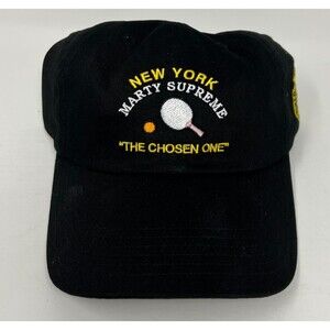 Golf Wang Marty Supreme Chosen One 6 Panel Hat Cap Black Cotton One Size IN HAND